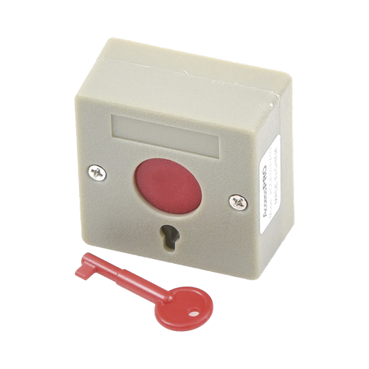 Fireproof Panic Button / Reset with Key / Compact Design for Easy Installation