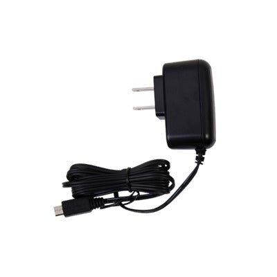 AC Wall Battery Charger, 5V/1A with a Micro-B USB Type Plug. Charges ICOM IC-M25 Integrated Battery Pack
