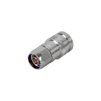 Straight N Male connector, type compression for LMR-600.