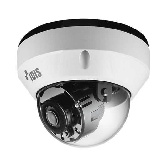 IP Dome Camera 2 MP (1080p) | Fixed Lens | micro SD Up to 256 GB | Two-Way Audio | Entry and Exit Alarm | PoE | IR 30 m | ICR Day and Night | Real WDR | IK10 | IP67 Outdoor