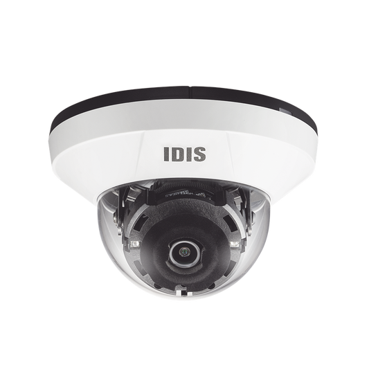 IP Camera Dome 2 Megapixel (1080p) | NDAA Compliant |Lens Fixed 2.8mm | PoE | IR 20m | ICR Day/Night | Real WDR 120dB | 3 Axis | Recording Buffer 60MB