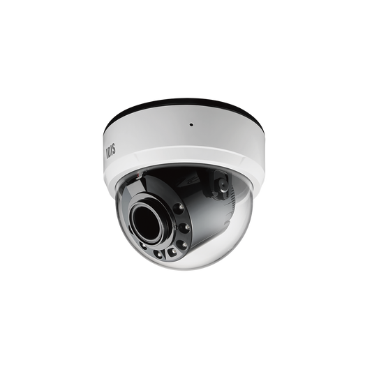 5MP IR Dome Camera, Motorized Vari-focal Lens (3.0 - 13.5mm), Alarm IN/OUT, Day & Night (ICR), True WDR, IR LED (98.4 FT), ONVIF