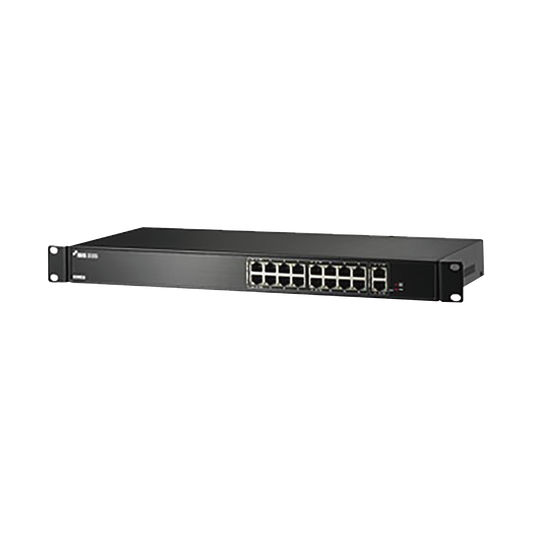 DirectIP 18-port PoE Switch (16 Fast Ethernet and 2 Gigabit Ethernet)