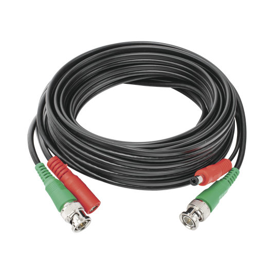 5 meters / Coaxial cable ( BNC ) + Power / 100% Copper / For 4K Cameras / Indoor use