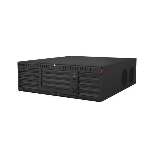 [Double Decoding Power] 32 Megapixel (8K) NVR / 64 IP Channels / Supports SENSEPLUS Cameras / 16 Hard Drive Bays / 2 Network Cards / Supports RAID with Hot Swap / HDMI in 8K / Supports POS