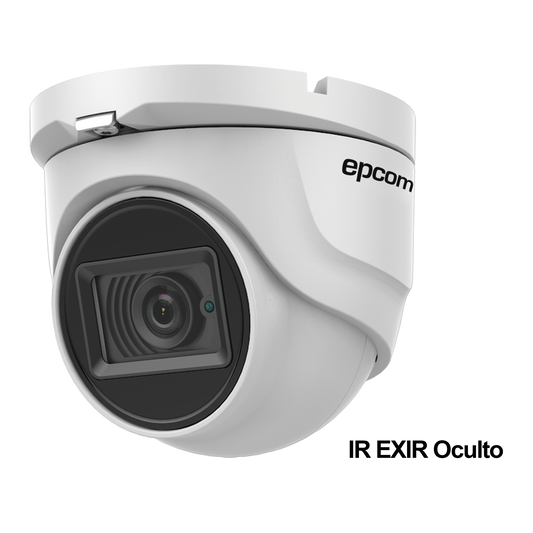Eyeball 4K TURBOHD / 2.8 mm Lens / IR EXIR up to 30 m / IP67 / 12 VDC / 4 Technologies (TVI / AHD / CVI / CVBS)