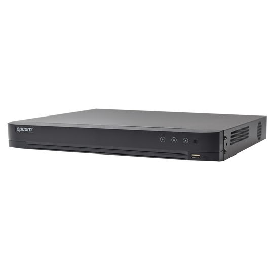 (FACIAL RECOGNITION) DVR 4 Megapixels / 4 Channels TURBOHD + 2 IP Channels / 1 HDD / Audio by Coaxitron / H.265+