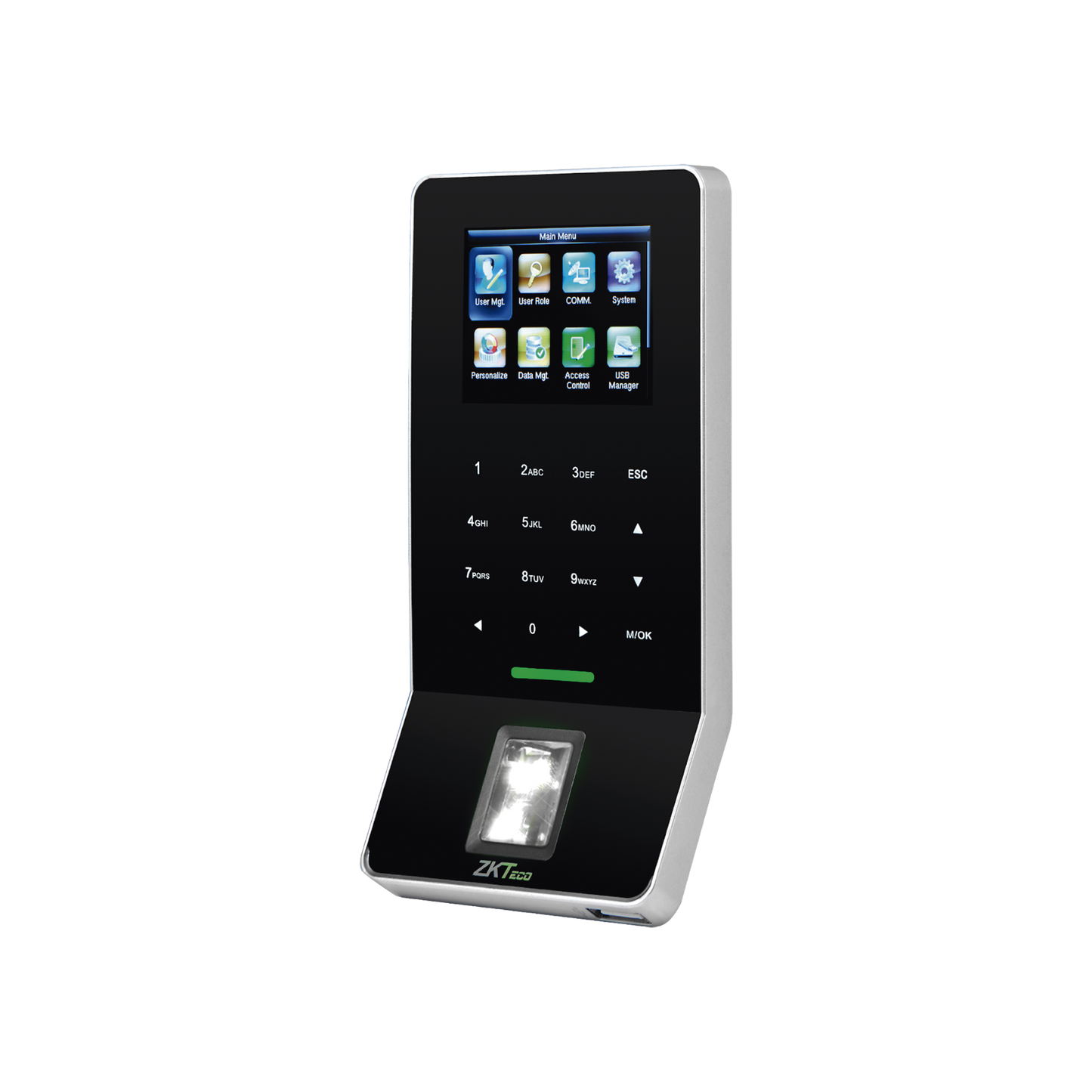 Fingerprint reader / EM Card Reader / 3000 Fingerprints / 5000 Cads / ADMS / Wi-Fi