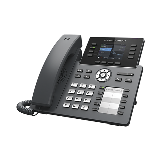 8-Line High-End Carrier-Grade IP Phone with Gigabit Ports and paper BLF