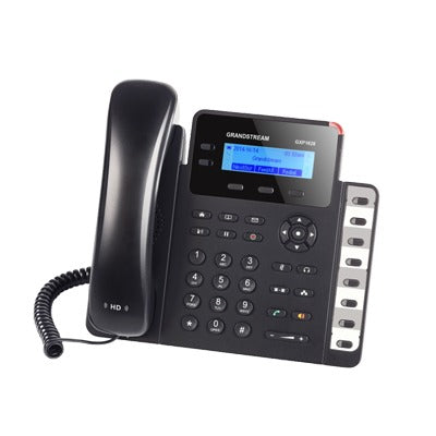 2 Line SMB IP Phone with 3 Function Keys, 8 BLF Keys and 3-way Conference, PoE