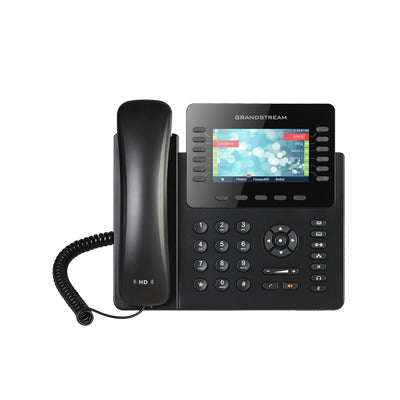 12-Line IP Enterprise Phone with 5 Function Keys and 4-way Conference, PoE