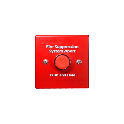Single Push Abort Switch for Fire Extinguishing System