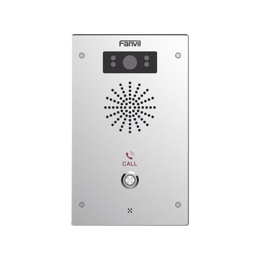 IP Video Intercom with Speed Dial Button, Vandal-proof, 2 relays, PoE,  IP65 and IK10