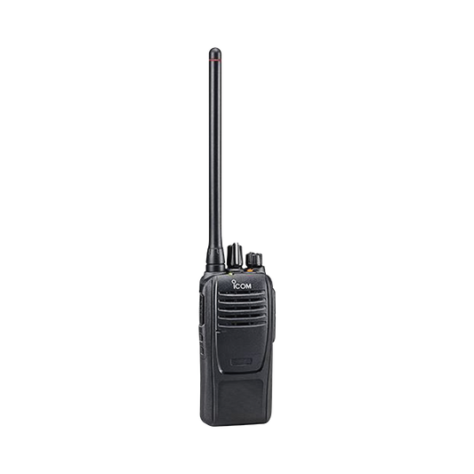 Portable Digital ICOM Transceiver, Rx-Tx: 136-174MHz, type-D Trunking, Submersible IP67.