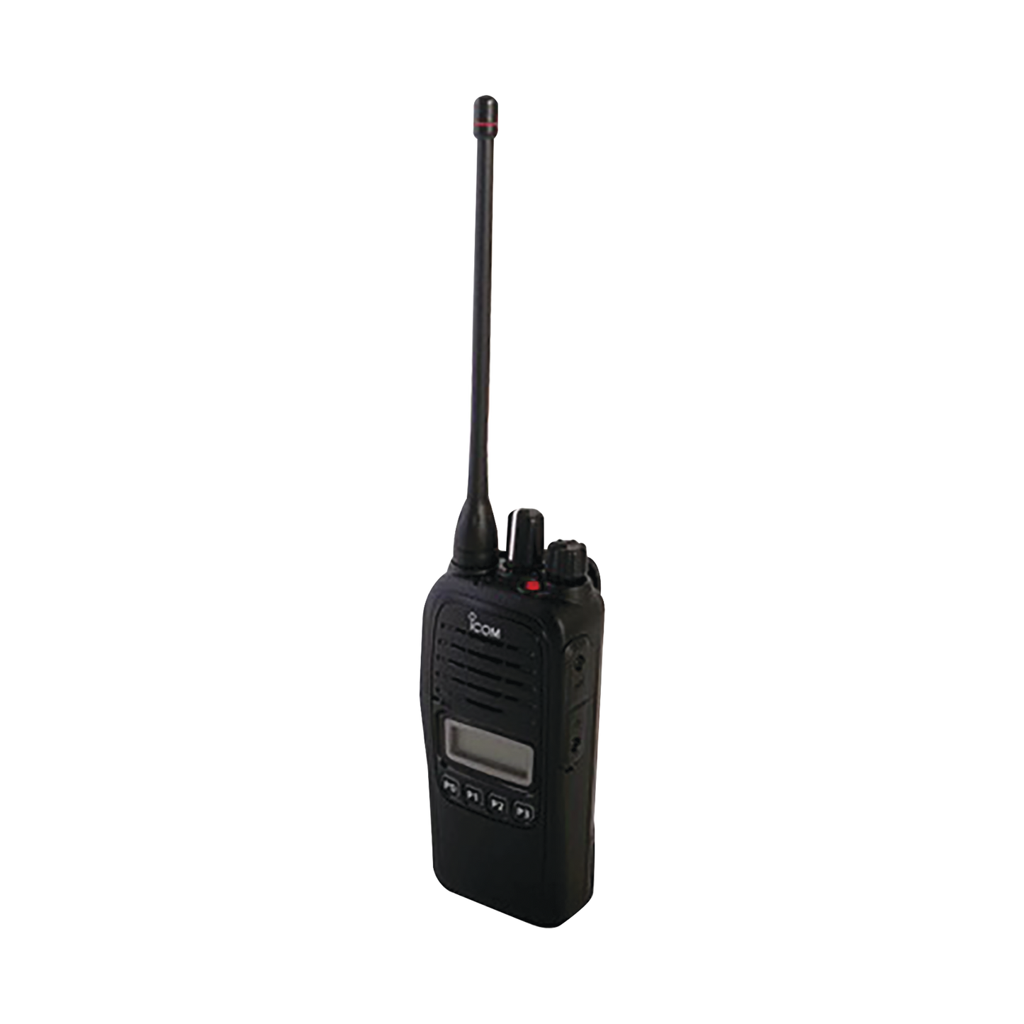 Analog Portable Radio, Frequency Range 400-470 MHz, with Display, 4 W, 128 Channels. Includes Battery, Antenna, Charger and Clip