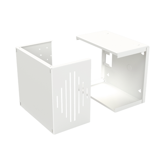 Single Cabinet for 30-Watt Siren. (SF581A or SF581L Not included), Tamper preparation (Not included).