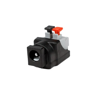 Adapter type Jack of 0.13" (3.5 mm) Female Polarized with Terminals Push and Drop