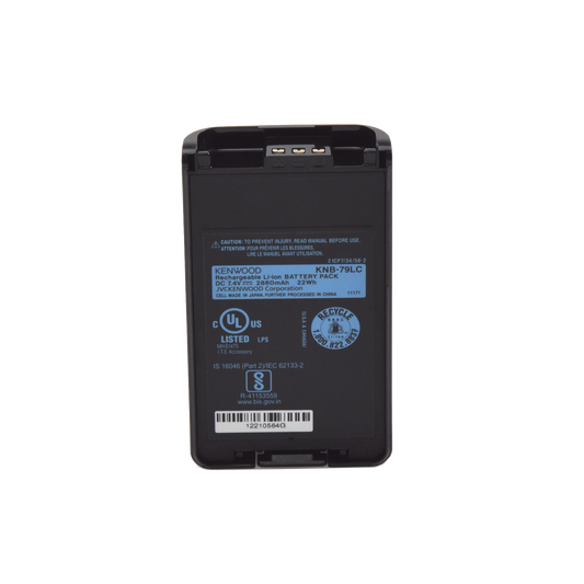 Li-Ion Battery 2,860 mAh Intrinsically Safe for NX-3000 Portable Series