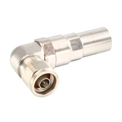 Right Angle N Male Connector, Positive Stop for LDF4-50A cable
