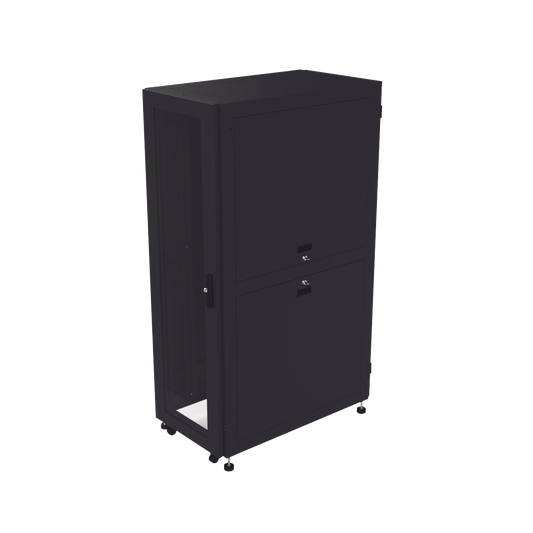 37U Professional Network Cabinet with 19" Standard Rack and Glass Door (600 mm Width x 1000 mm Depth)