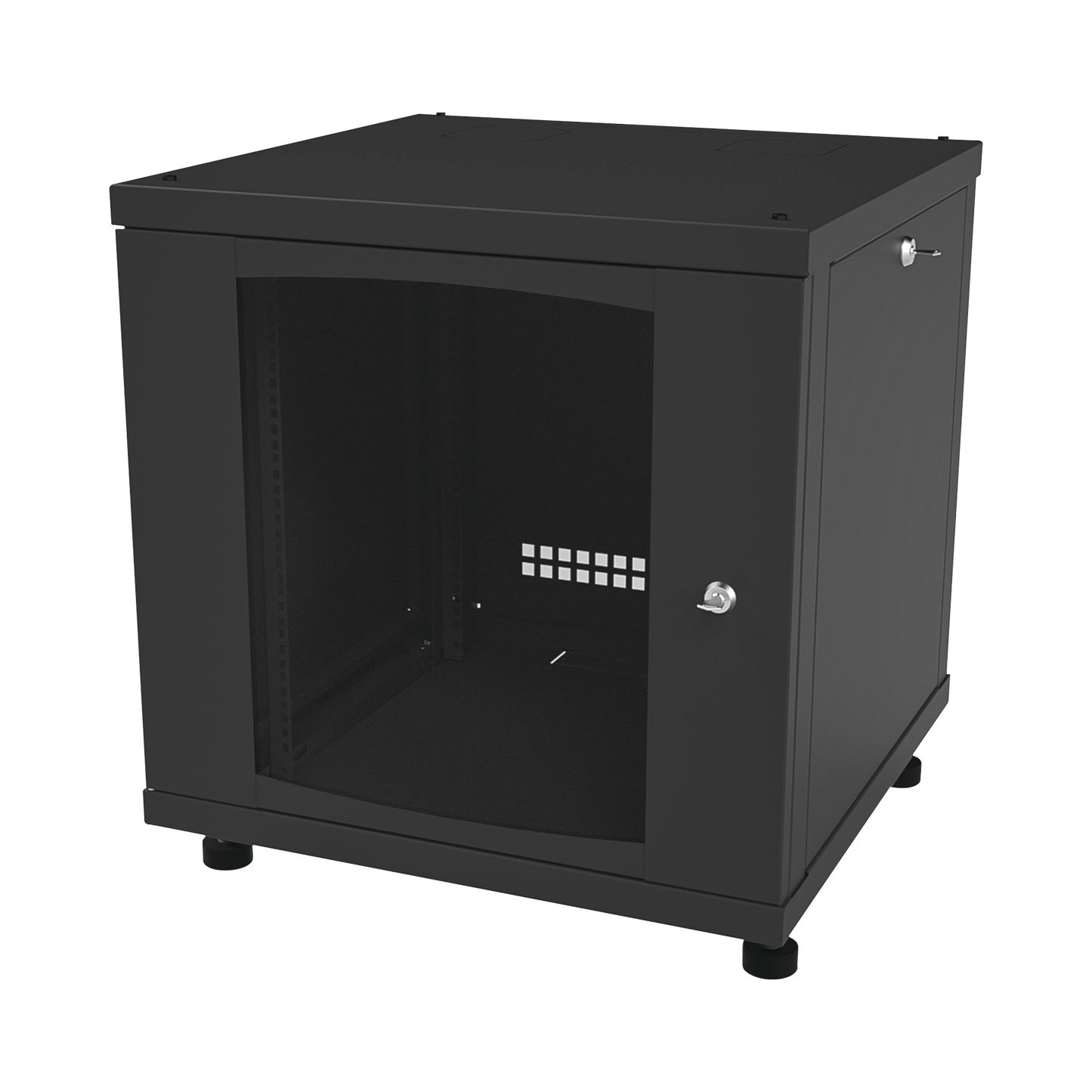 19" 12U Professional Network Cabinet, Standard Rack, Depth 638 mm