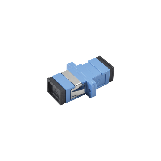 Simplex Fiber Optic Coupler Module SC / PC to SC / PC Compatible with Single Mode Fiber