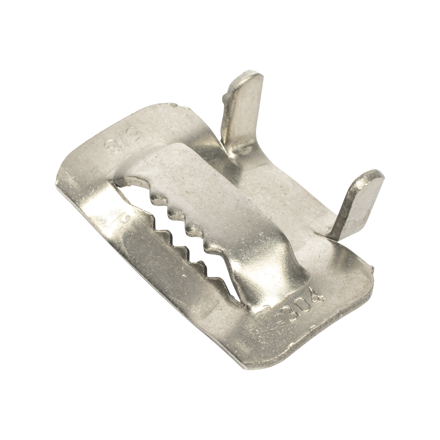 Stainless Steel Buckle Tooth Type, 5/8", 100 pieces