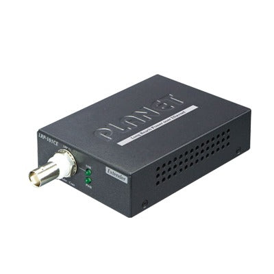 1-Port Long Reach PoE over Coaxial Extender