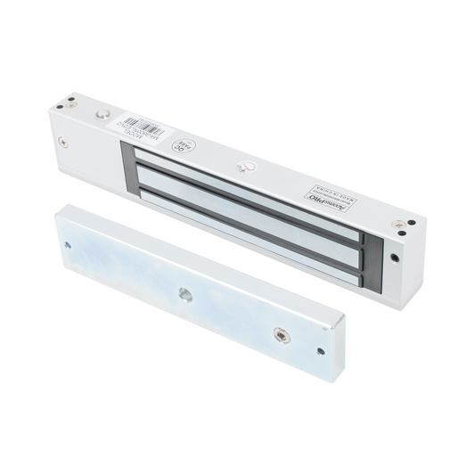 Single Door Magnetic Lock 600Lb / Anti-Residual Magnetism Design / Lock Status sensor / LED ultra bright