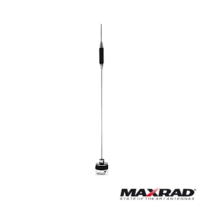 UHF Mobile Antenna, Adjustable Field, Frequency Range 406-430 MHz, 5 dBi, 200 W, 31.8 in Max Length