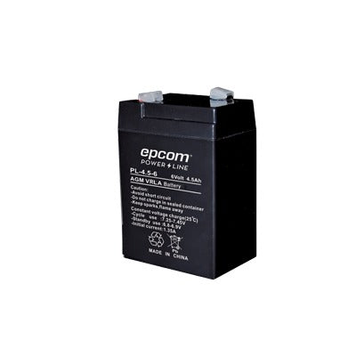 Backup battery / 6 V, 4.5 Ah / UL / AGM-VRLA technology / For use in electronic equipment Intrusion alarms / Fire / Access control / Video Surveillance / F1 Terminals