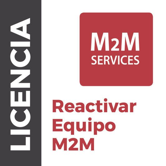 Reactivation of Connectivity in M2M service for M2M devices and SIM25MB (Only if Service is Suspended)