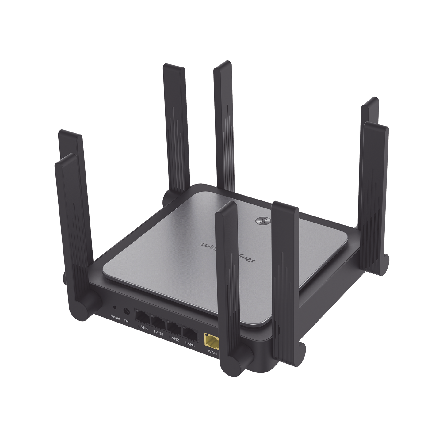 Wi-Fi 6 Dual-band Gigabit Wireless Mesh Router, 1 Gigabit WAN Port and 4 Gigabit LAN Ports