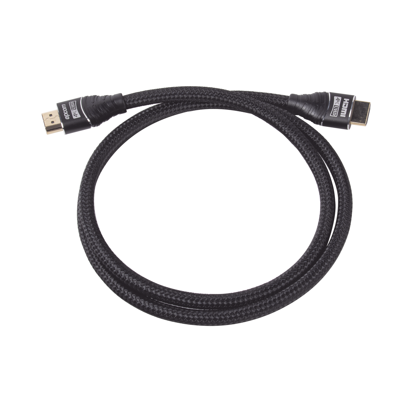 Cable  HDMI Round 1m ( 3.28 ft ) optimized for 4K ULTRA HD