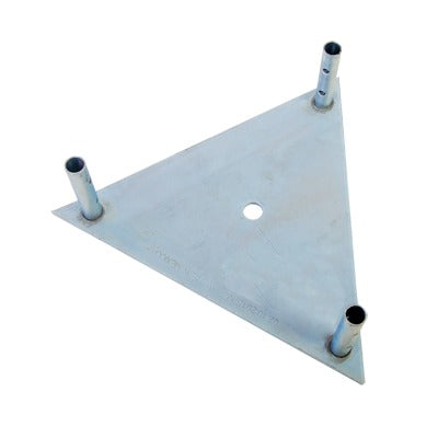 1/4" Base Plate for STZ35G Tower Section, Hot-Dip Galvanized