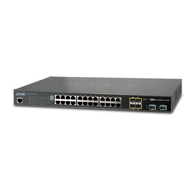 Stack Access Switch Layer 2+ of 24 Ports + 4 Shared TP/SFP + 2 Ports 10G SFP+  Stack