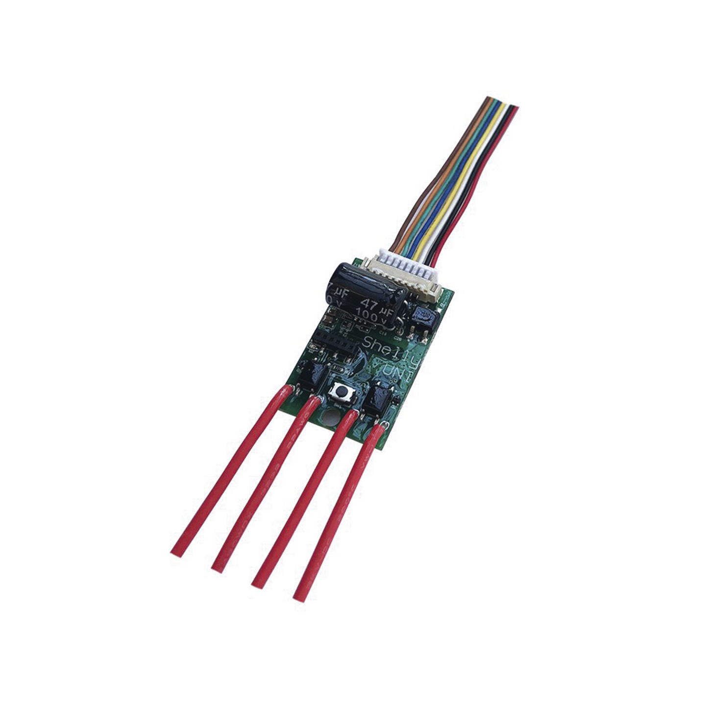 Smart Tiny Smart Relay Wi-Fi operated universal module. Works with AC and DC.