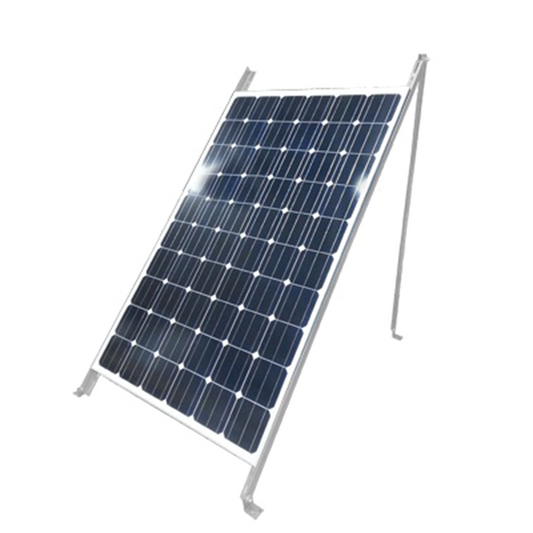 Floor Bracket Mount for 1 Solar Module EPL26024 and PRO250, Electrolytic Galvanized