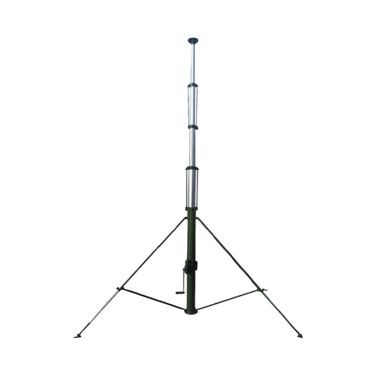30 ft Manual Telescopic Mast with Accessories