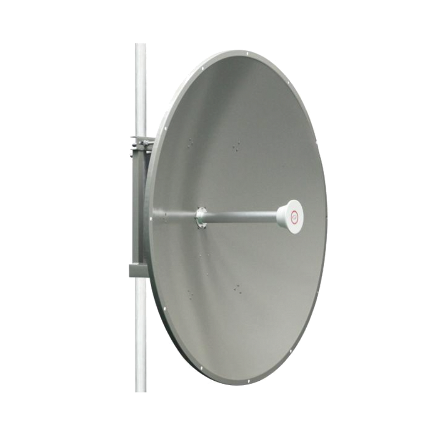 Directional antenna, 36 dBi gain, frequency range (5.1 - 7 GHz), 2 N-female connectors, includes mounting for tower or mast