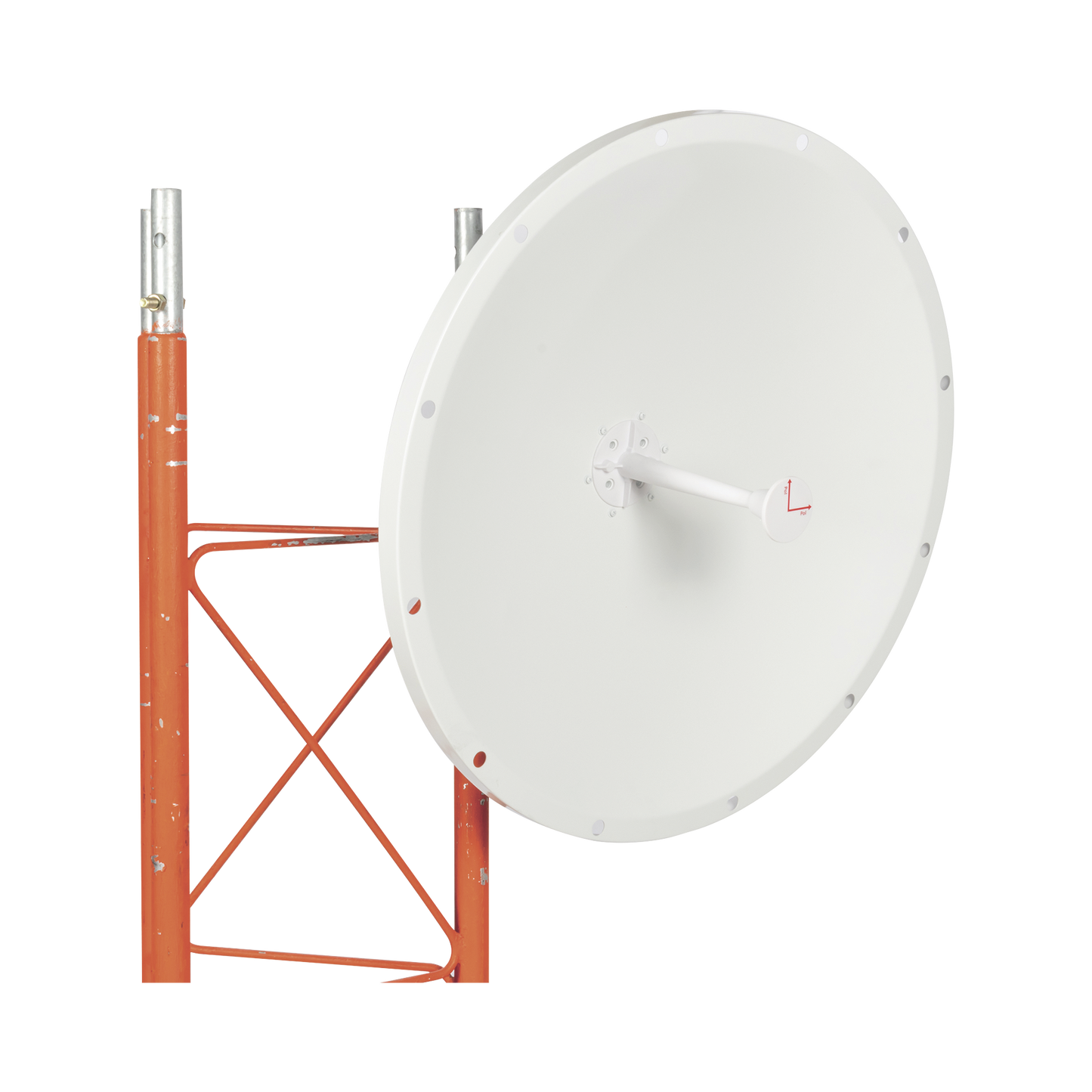 Dish Antenna Extended Frequency, 4.8 - 6-5 GHz, 28 dBi, N-Male Connectors