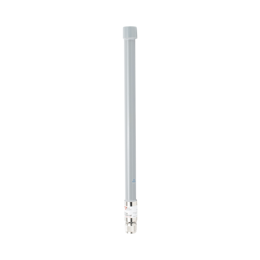 Omnidirectional Antenna, Wide coverage in 360º and 2.4 / 5 GHz Dual band, Gain of 9 dBi, N-male connector