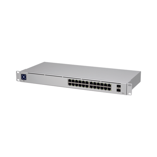 Gigabit Switch USW-24 with Layer 2 Features and (2) SFP Gigabit ports