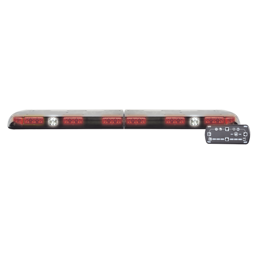 Red Color, 48" Ultra Bright Vantage PRO Light Bar, with 64 Powerful Last Generation LEDs