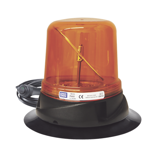 RotoLED Amber Beacon, with vacuum Assembly