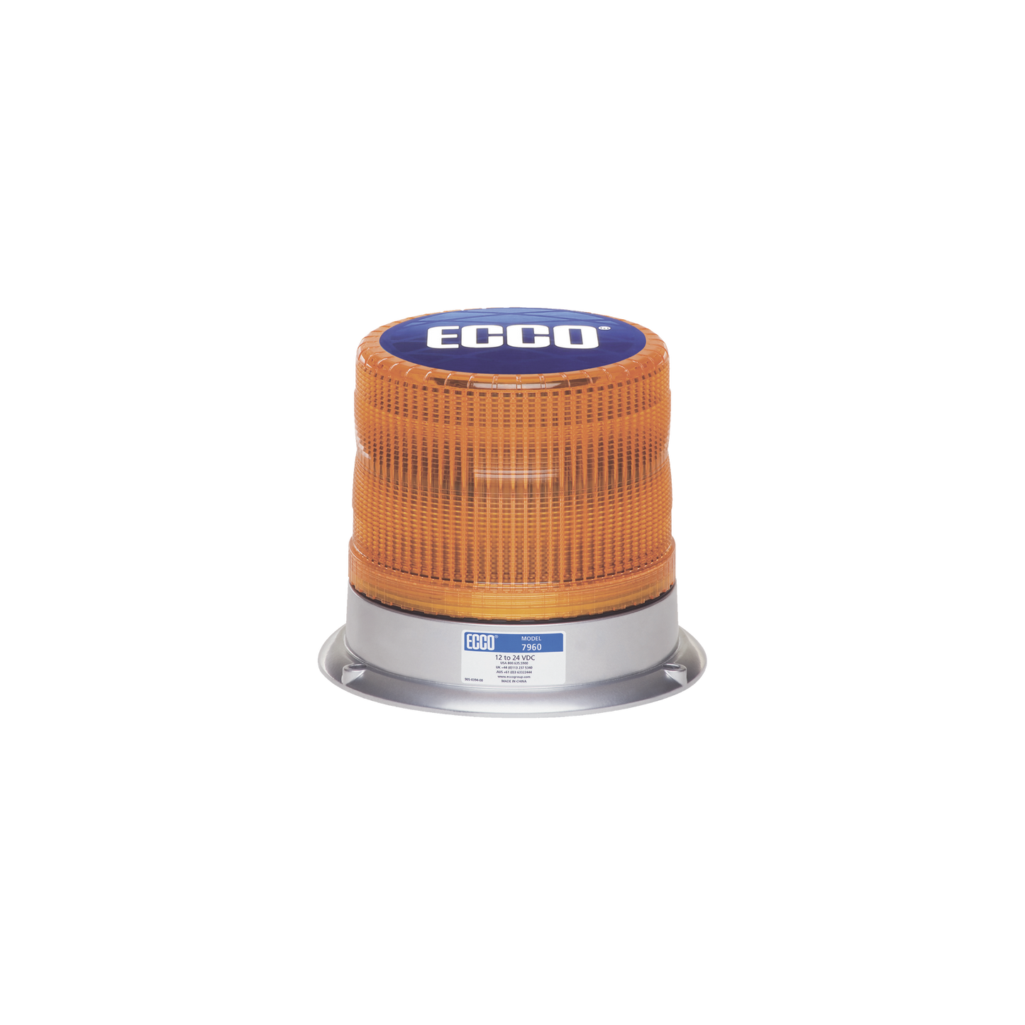 7960 Series Pulse® LED beacons  SAE Class I, Amber color