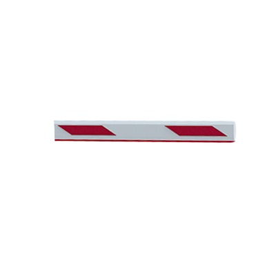 Illumination LED RED/GREEN Straight Boom Barrier (16 ft) Compatible with Industrial By AccessPRO Barrier Gate