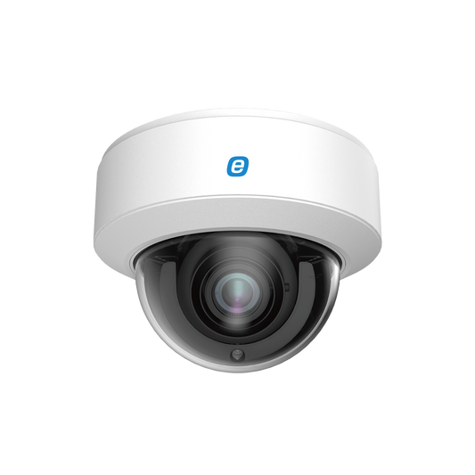 IP Dome 4 MP / POE / 164ft (50m) IR / WDR (120dB) / Micro SD / IP67 / 2.8 mm - 12 mm Motorized Lens / Integrated Microphone / Cloud Video Recording / Metal