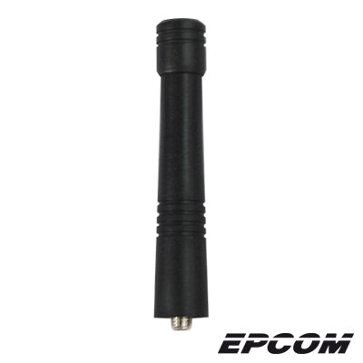 UHF Stubby Helical Antenna, 450-470 MHz, Replacement Improved Version for Motorola Portable Radios with Monopole Stud Connector.