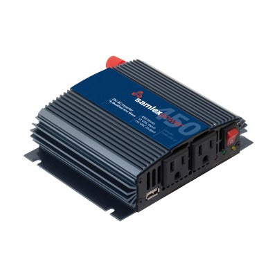 Power Inverter (DC-AC), 450W Nominal Power, Input: 12 Vdc, Output: 115 Vac 60 Hz